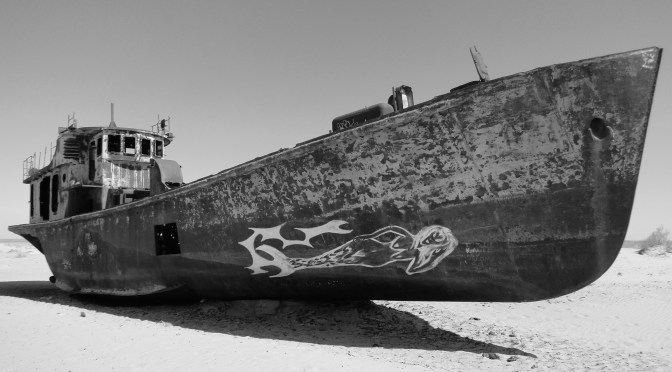 Le désert d&rsquo;Aral.